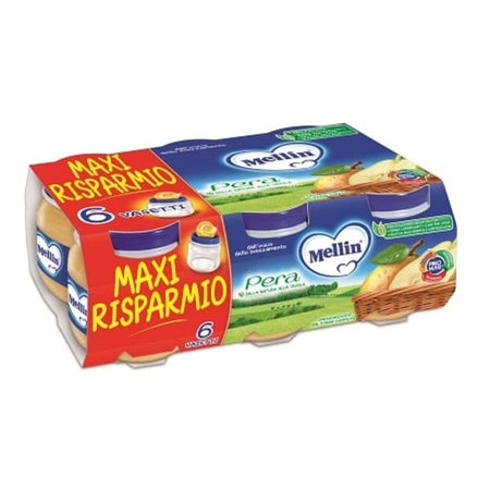 MELLIN OMOG PERA 6X100G