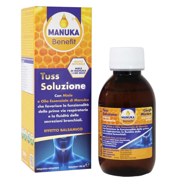 MANUKA BENEFIT TUSS SOL 140ML