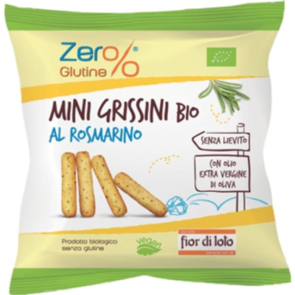 MINI GRISSINI ROSMARINO BIO30G