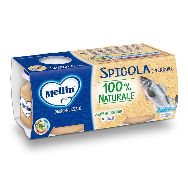 MELLIN OMOG SPIGOLA 4X80G
