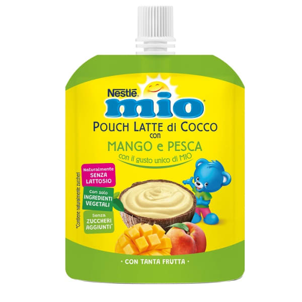 MIO POUCH LATTE COCCO PESCA90G