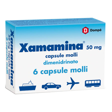 XAMAMINA MAL DI VIAG*6CPS 50MG