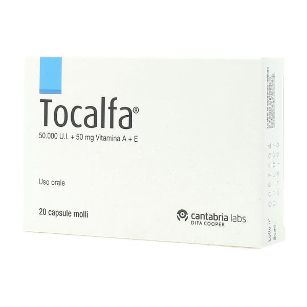 TOCALFA*20CPS MOLLI 50000UI+50