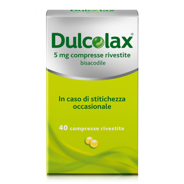 DULCOLAX*40CPR RIV 5MG