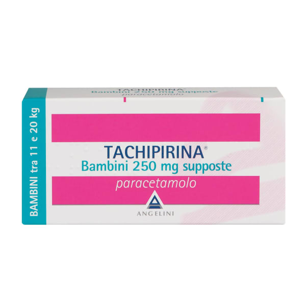 TACHIPIRINA*BB 10SUPP 250MG