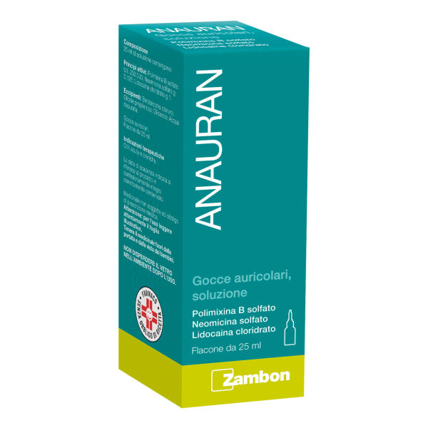 ANAURAN*GTT AURIC FL 25ML