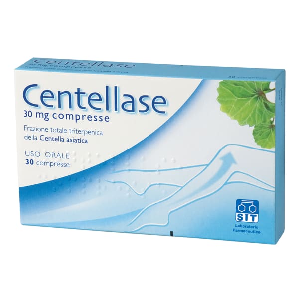CENTELLASE*30CPR 30MG