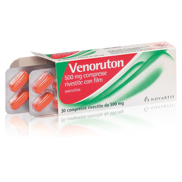 VENORUTON*30CPR RIV 500MG