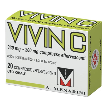 VIVIN C*20CPR EFF 330MG+200MG