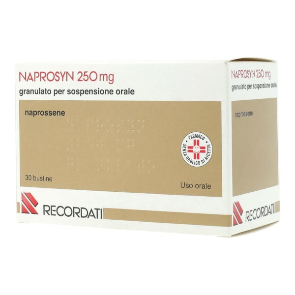 NAPROSYN*OS 30BUST 250MG