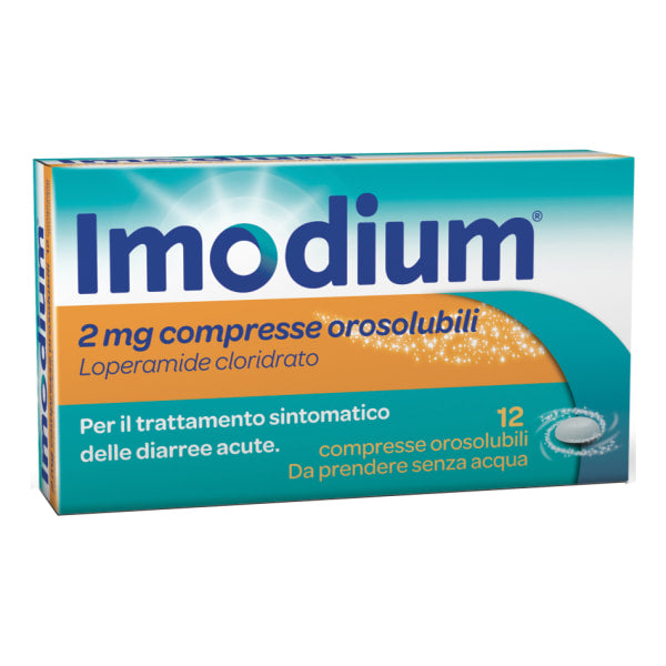 IMODIUM*12CPR OROSOL 2MG
