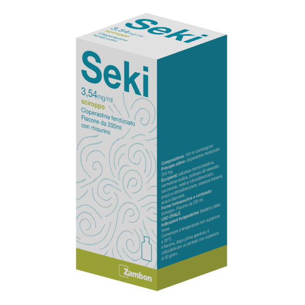 SEKI*SCIR FL 200ML 3,54MG/ML