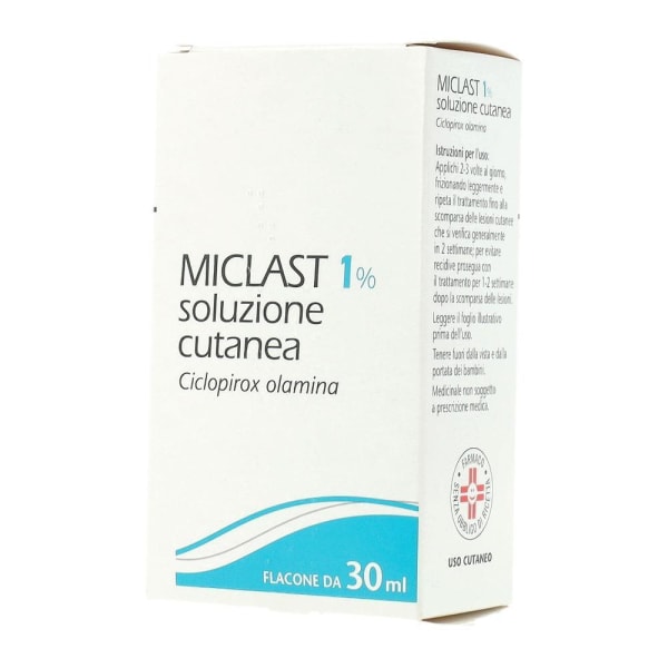 MICLAST*SOL CUT FL 30ML 10MG/G