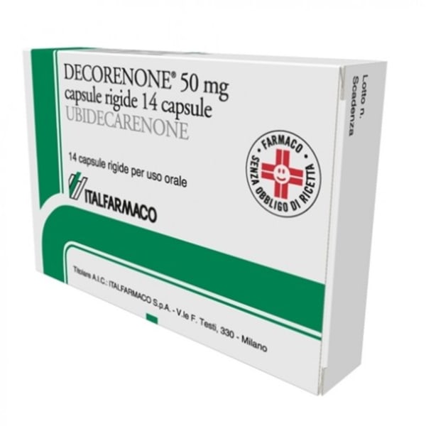 DECORENONE*14CPS 50MG