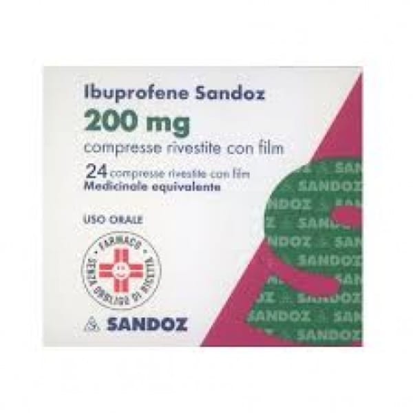IBUPROFENE SAN*24CPR RIV 200MG