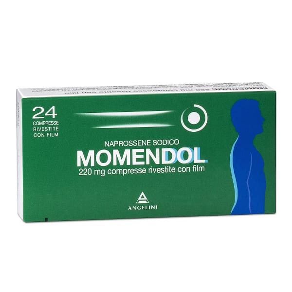 MOMENDOL*24CPR RIV 220MG