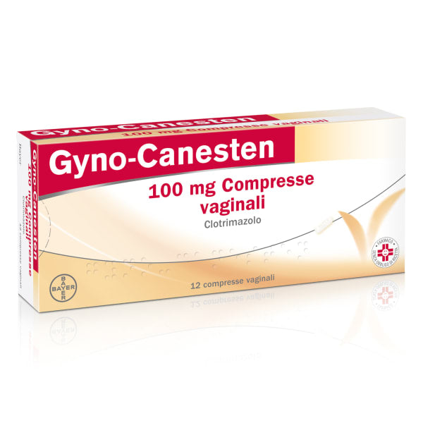 GYNOCANESTEN*12CPR VAG 100MG