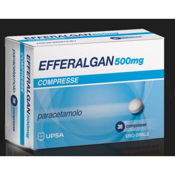 EFFERALGAN*30CPR RIV 500MG