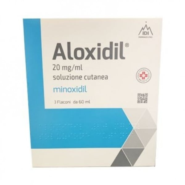 ALOXIDIL*SOLUZ 3FL 60ML20MG/ML