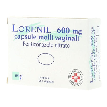 LORENIL*1CPS MOLLI VAG 600MG