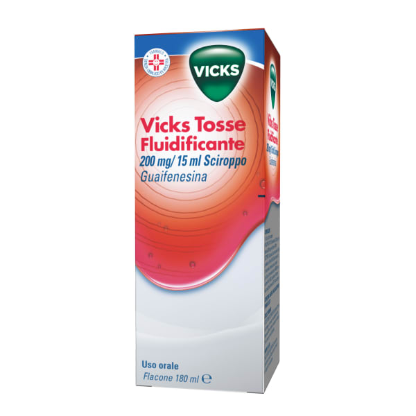VICKS TOSSE FLUIDIF*FL 180ML
