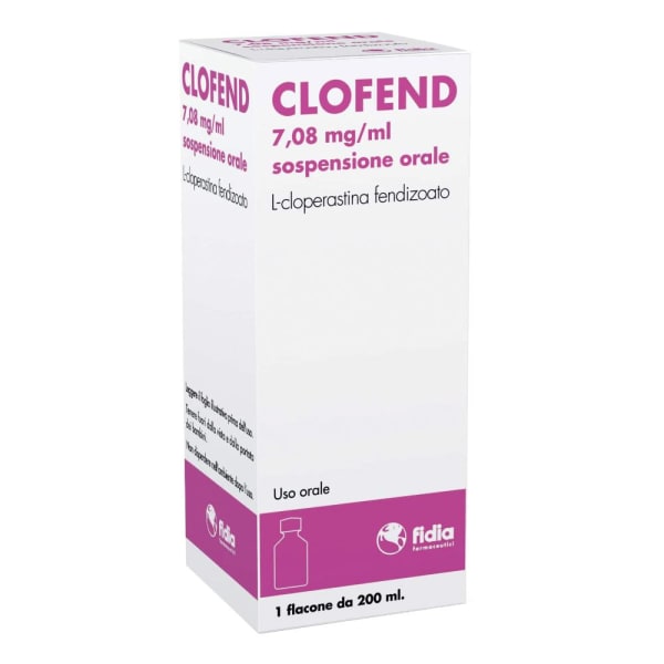 CLOFEND*OS SOSP 200ML7,08MG/ML