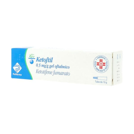 KETOFTIL*GEL OFT 10G 0,5MG/G