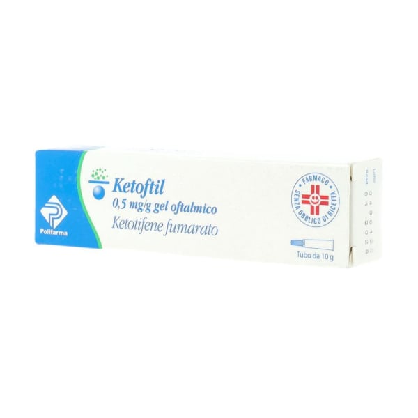 KETOFTIL*GEL OFT 10G 0,5MG/G