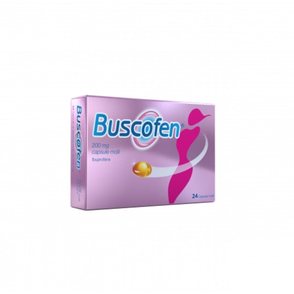 BUSCOFEN*24CPS MOLLI 200MG