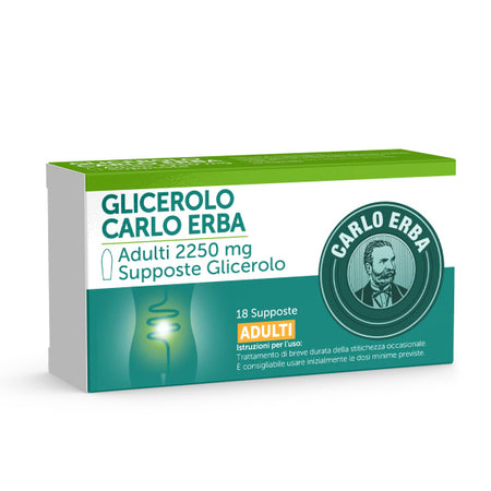 GLICEROLO*AD 18SUPP 2250MG