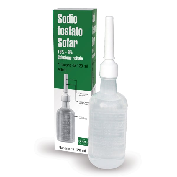 SODIO FOSFATO ALFA*RETT 120ML