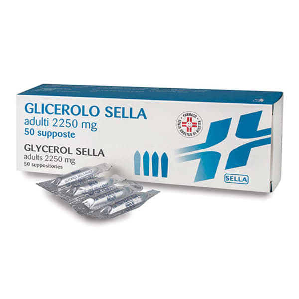 GLICEROLO*AD 50SUPP 2250MG