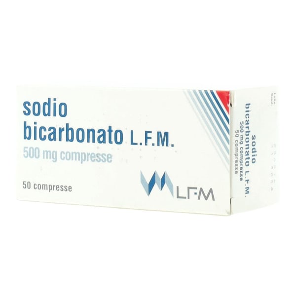 SODIO BICARB*50CPR 500MG FL