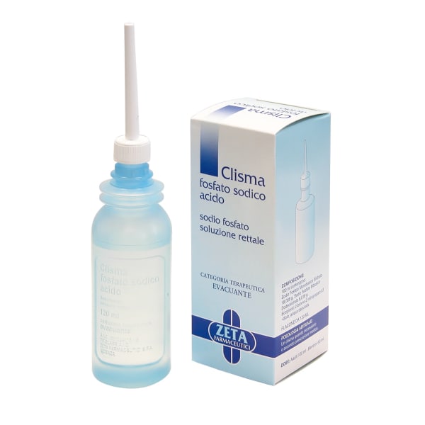 SODIO FOSFATO ZETA*RETT 120ML