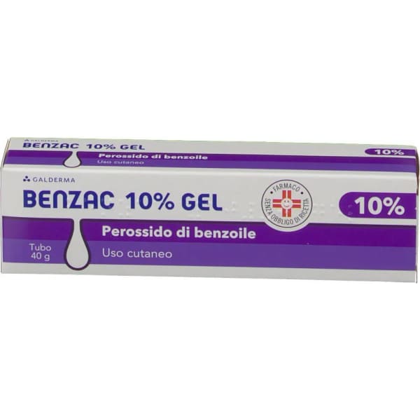 BENZAC*GEL 40G 10%