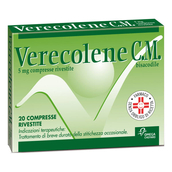 VERECOLENE CM*20CPR RIV 5MG