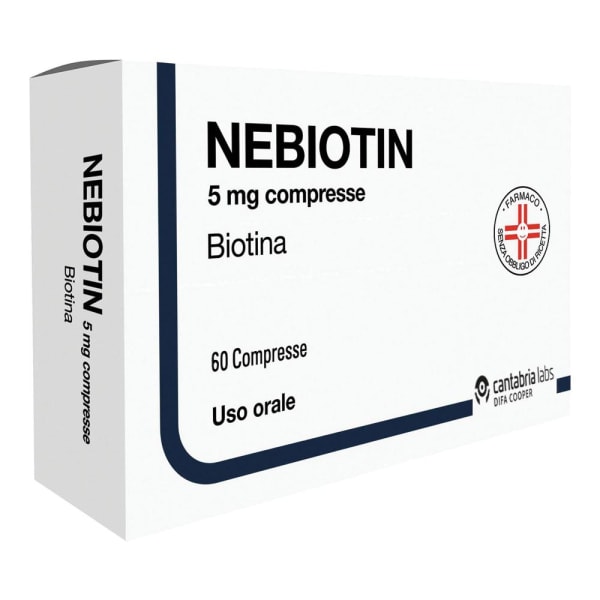 NEBIOTIN*60CPR 5MG