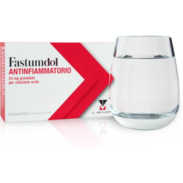FASTUMDOL ANTINF*20BS GRAT25MG