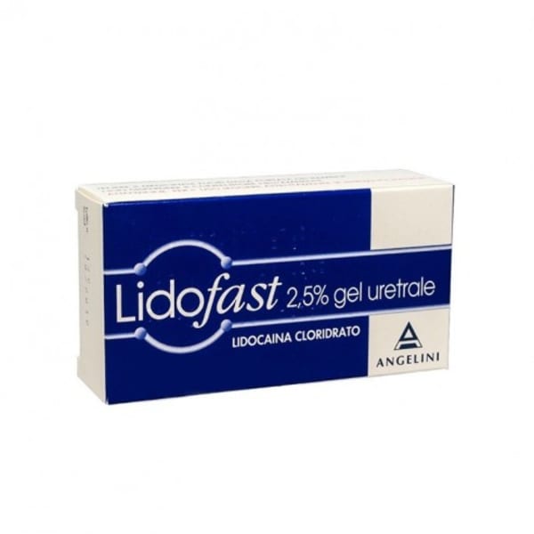 LIDOFAST*GEL URETR 25MG/G 15G