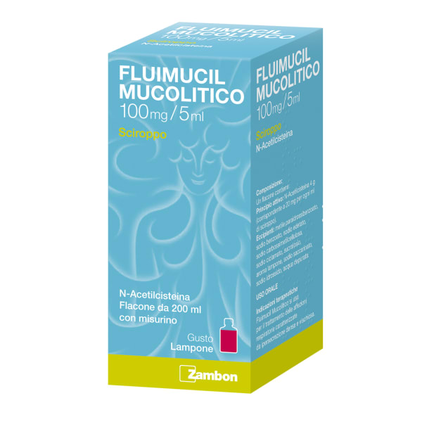 FLUIMUCIL MUCOL*SCIR 100MG/5ML