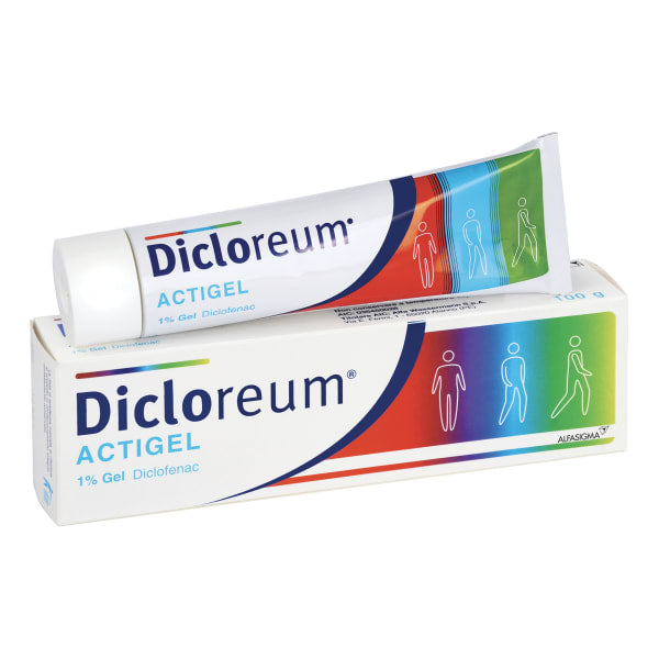 DICLOREUM ACTIGEL*GEL 100G 1%