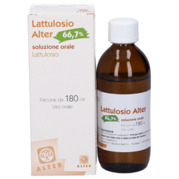 LATTULOSIO ALTER*OS 180ML66,7%