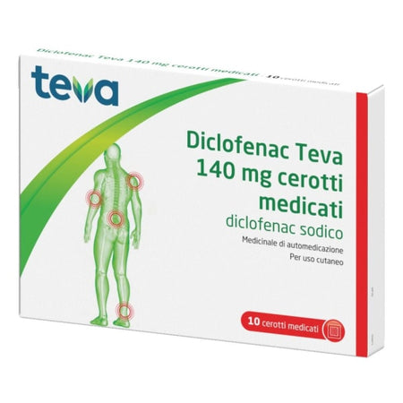 DICLOFENAC TE*10CER MED 140MG