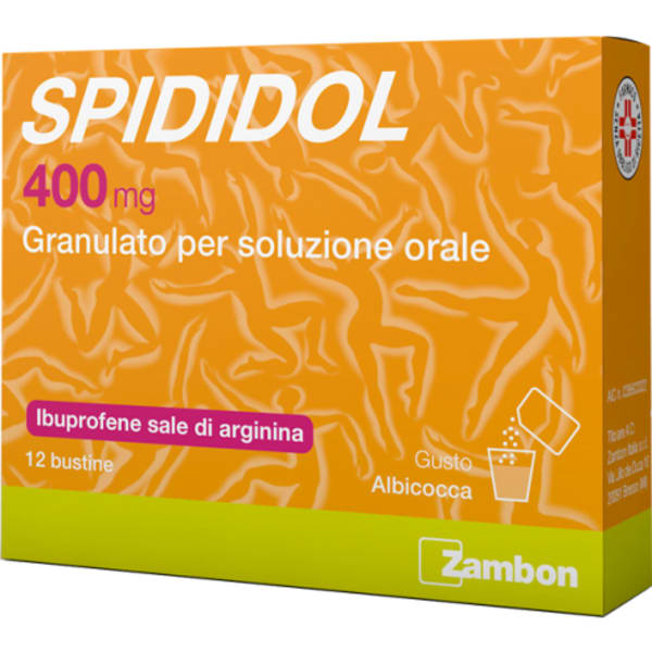 SPIDIDOL*OS GRAT 12BS 400MG AL
