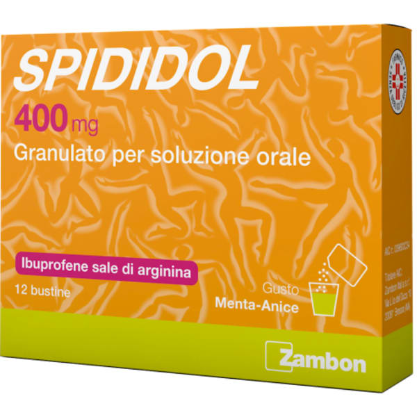 SPIDIDOL*OS GRAT 12BS 400MG CO