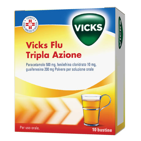VICKS FLU TRIPLA A*OS 10BUST
