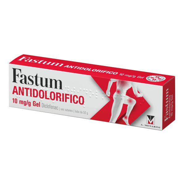 FASTUM ANTIDOLORIFICO*1% 50G