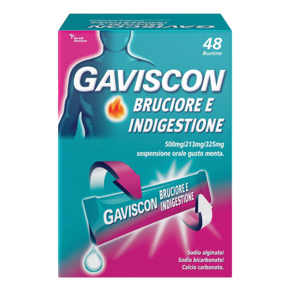 GAVISCON BRUCIORE E INDIG*48BS