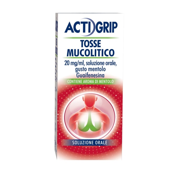 ACTIGRIP TOSSE MUCOL*FL 150ML
