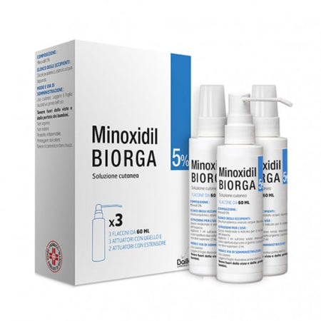 MINOXIDIL BIORGA*SOL CUT 3FL5%